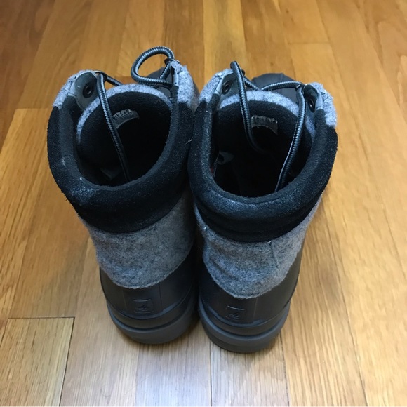 Sperry Gray Wool Duck Boots main image 5